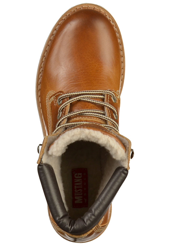 Mustang Stiefelette Leder Braun