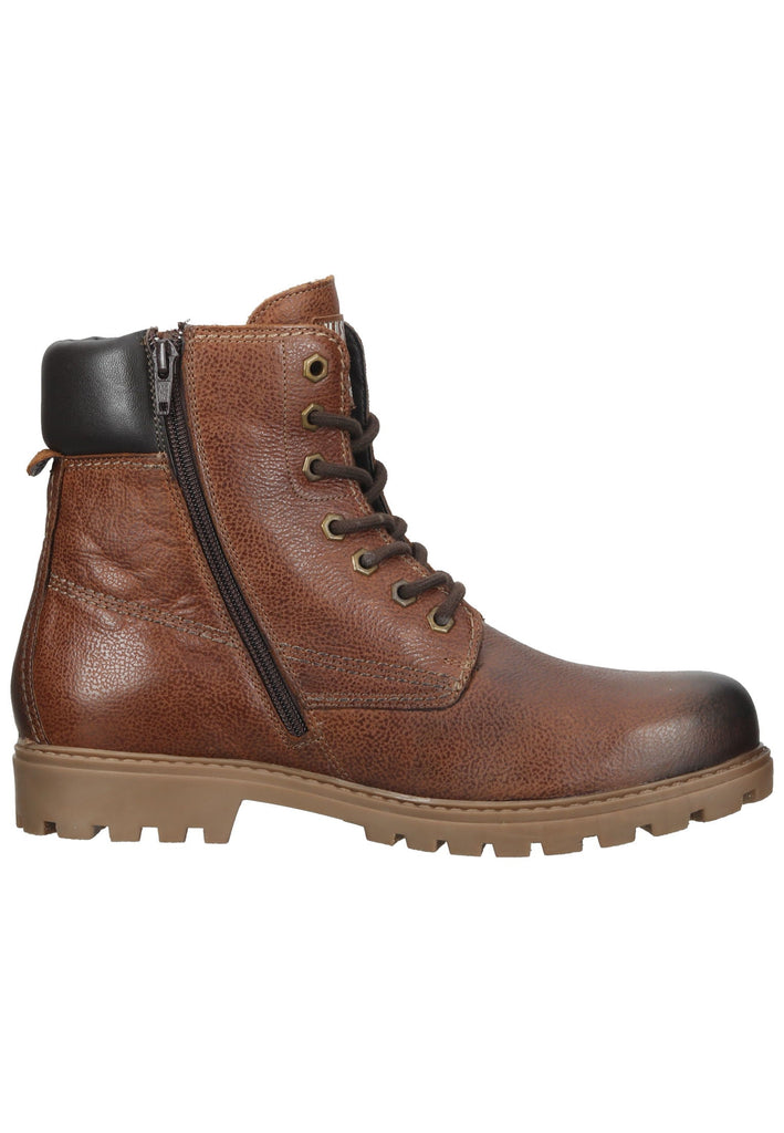 Mustang Stiefelette Leder Braun Warmfutter