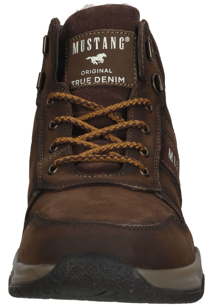 Mustang Stiefelette Leder Braun Warmfutter