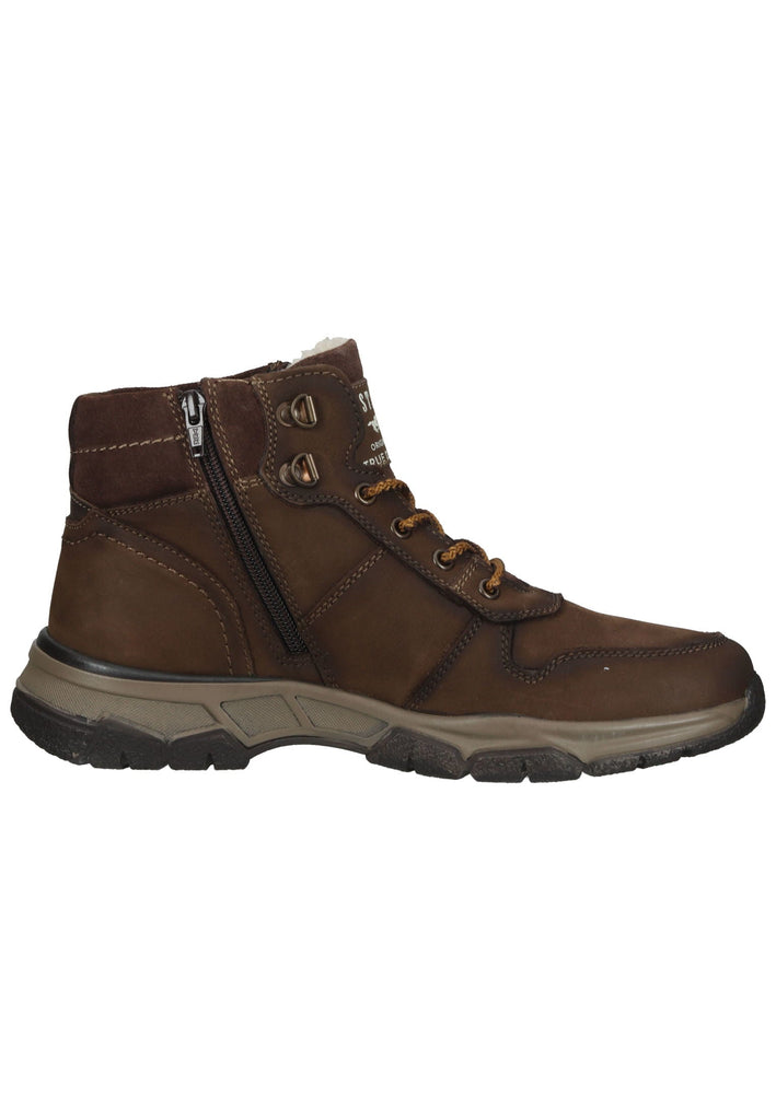 Mustang Stiefelette Leder Braun Warmfutter