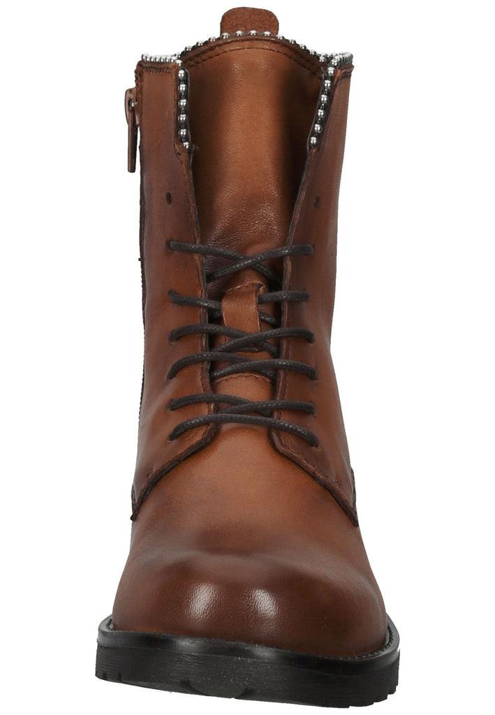 Mustang Stiefelette Leder Cognac
