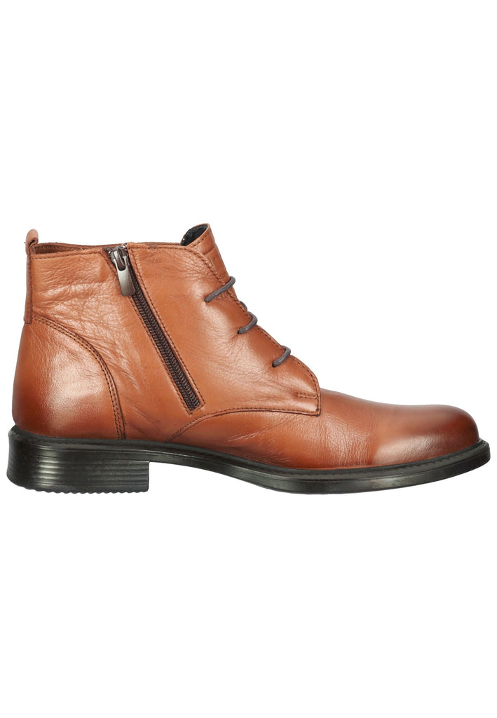 Mustang Stiefelette Leder Cognac