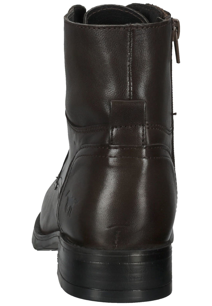 Mustang Stiefelette Leder Dunkelbraun