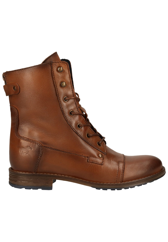 Mustang Stiefelette Leder Kastanie