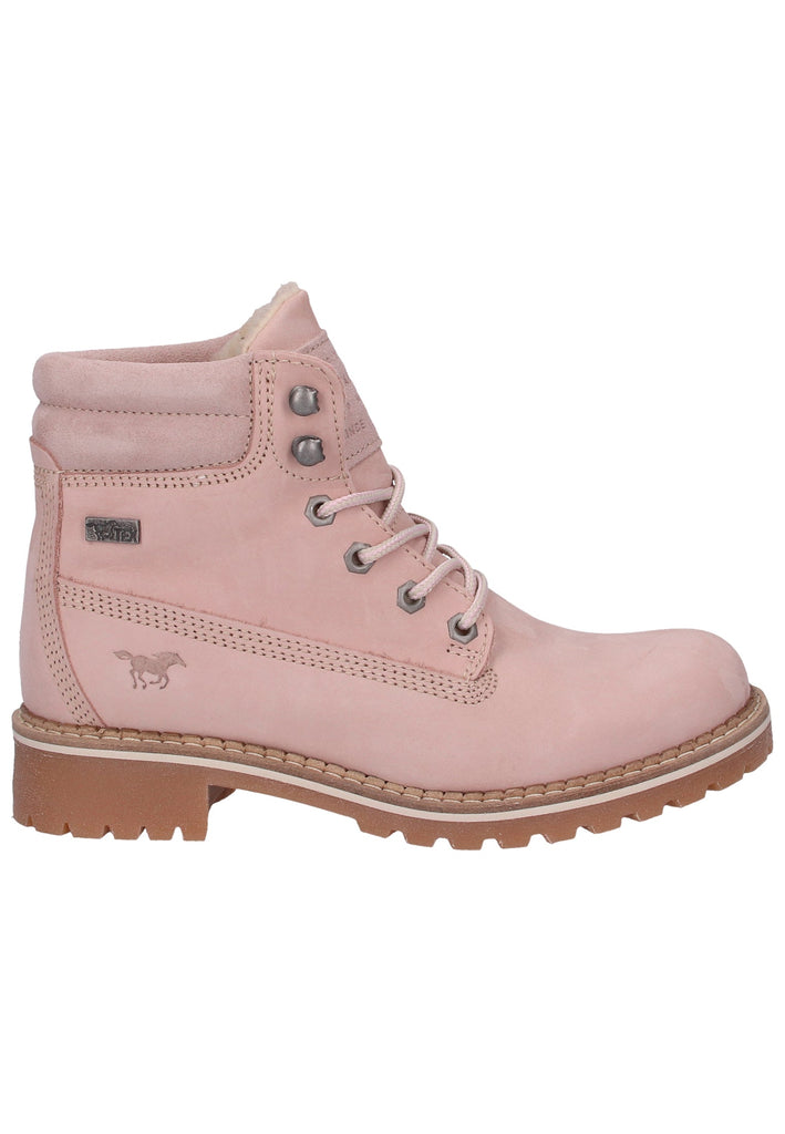Mustang Stiefelette Leder Rose