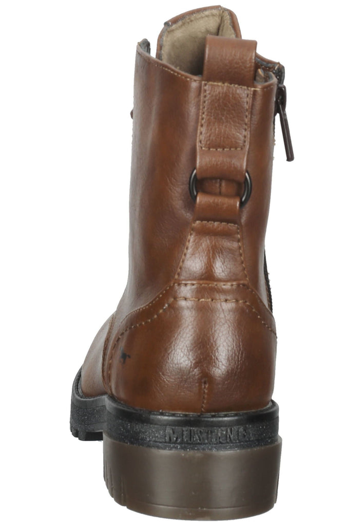 Mustang Stiefelette Lederimitat Braun