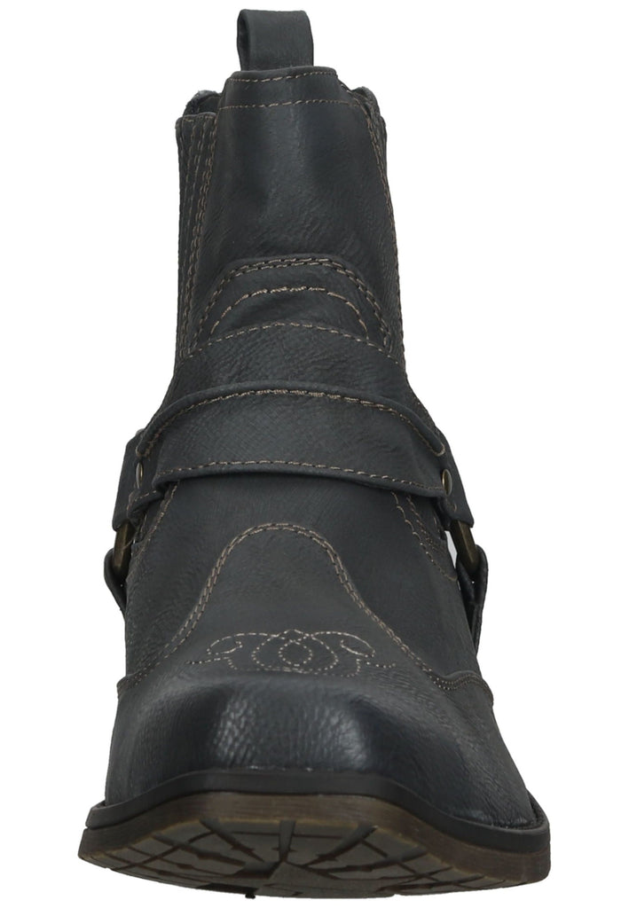 Mustang Stiefelette Lederimitat Graphit