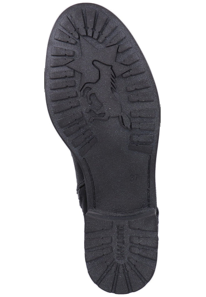 Mustang Stiefelette Lederimitat Graphit