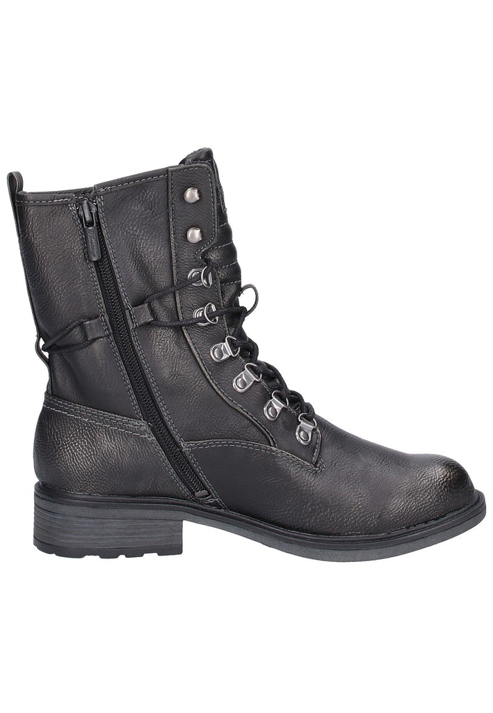 Mustang Stiefelette Lederimitat Graphit