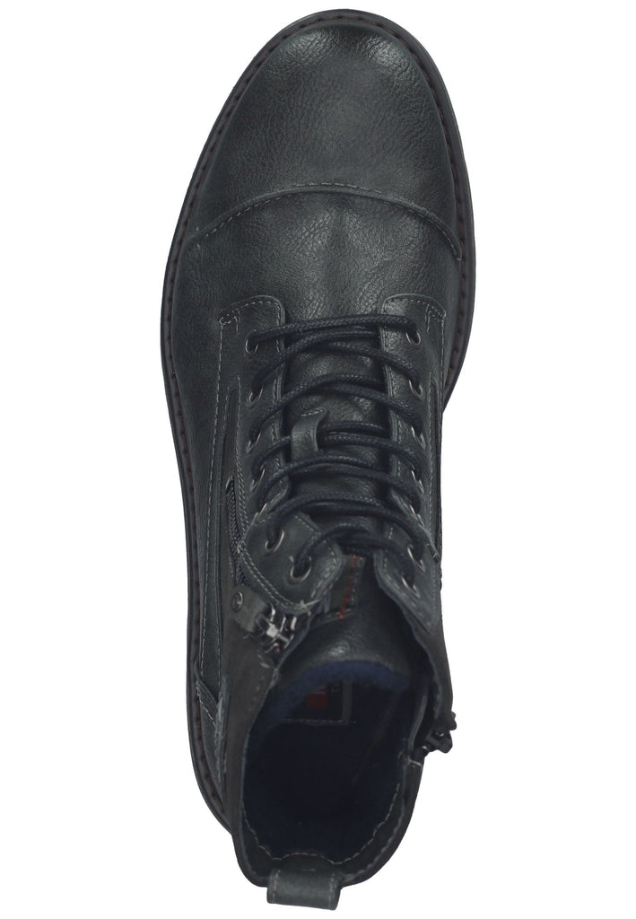 Mustang Stiefelette Lederimitat Graphit Warmfutter