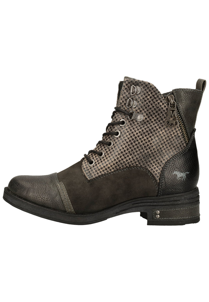 Mustang Stiefelette Lederimitat Graphit Warmfutter