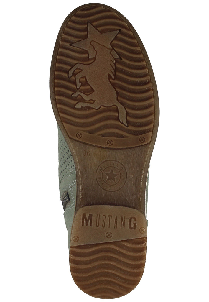 Mustang Stiefelette Lederimitat Grün