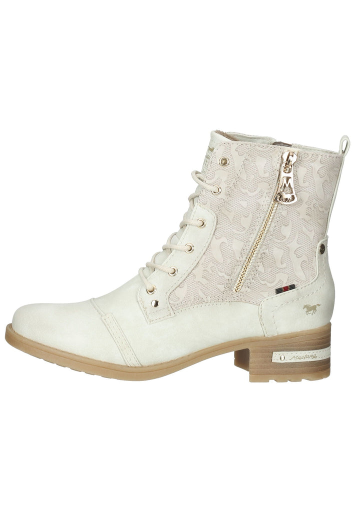 Mustang Stiefelette Lederimitat Ice