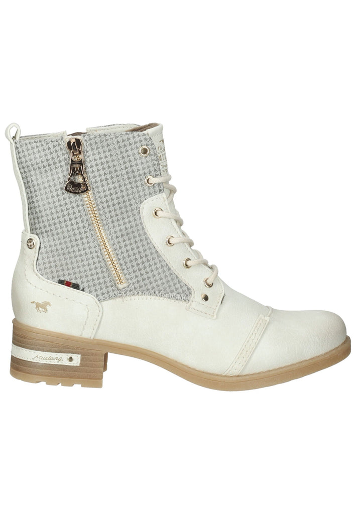 Mustang Stiefelette Lederimitat Ice