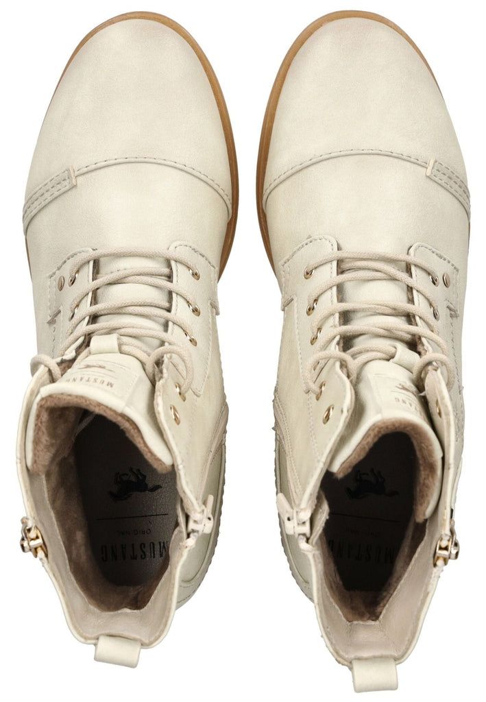 Mustang Stiefelette Lederimitat Ice Warmfutter