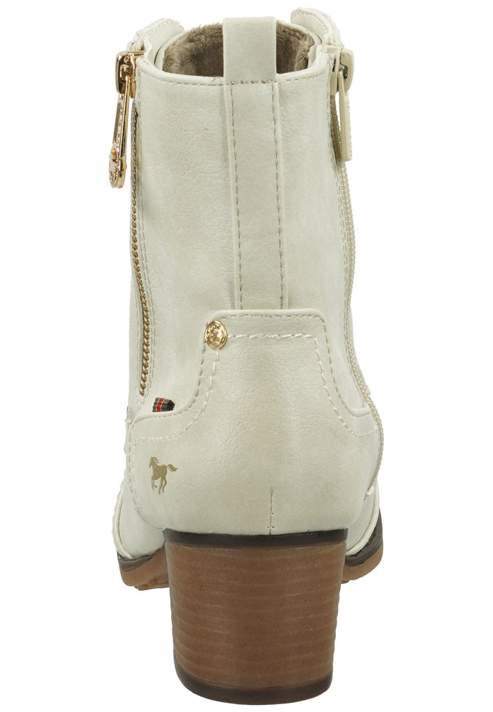 Mustang Stiefelette Lederimitat Ice Warmfutter