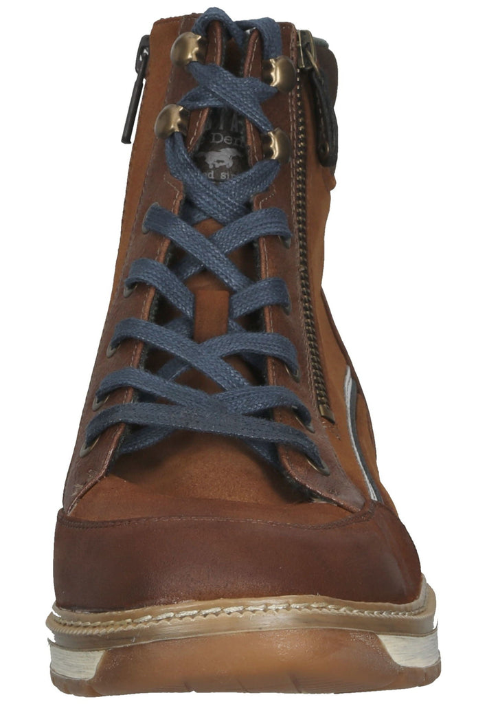 Mustang Stiefelette Lederimitat Kastanie