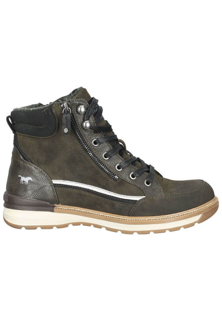 Mustang Stiefelette Lederimitat Military