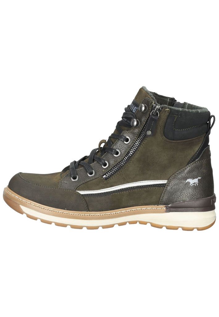 Mustang Stiefelette Lederimitat Military