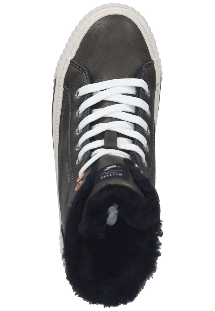 Mustang Stiefelette Lederimitat Military Warmfutter