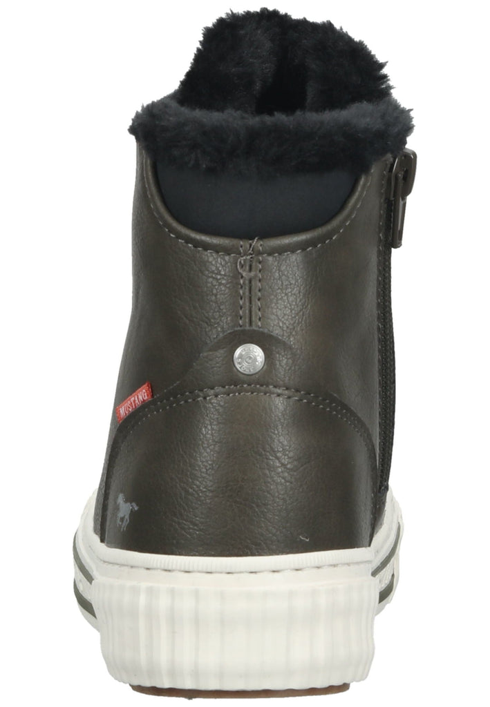 Mustang Stiefelette Lederimitat Military Warmfutter