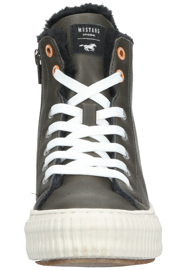 Mustang Stiefelette Lederimitat Military Warmfutter