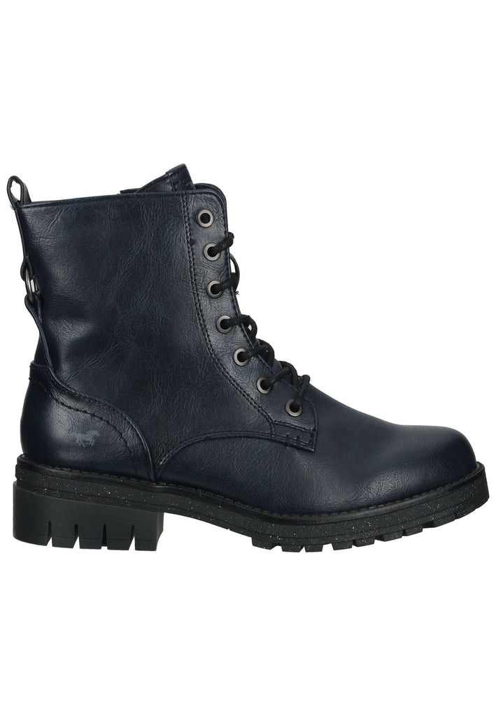 Mustang Stiefelette Lederimitat Navy