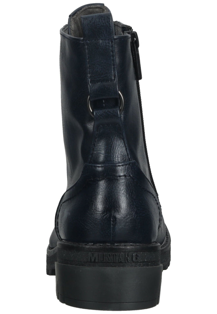 Mustang Stiefelette Lederimitat Navy