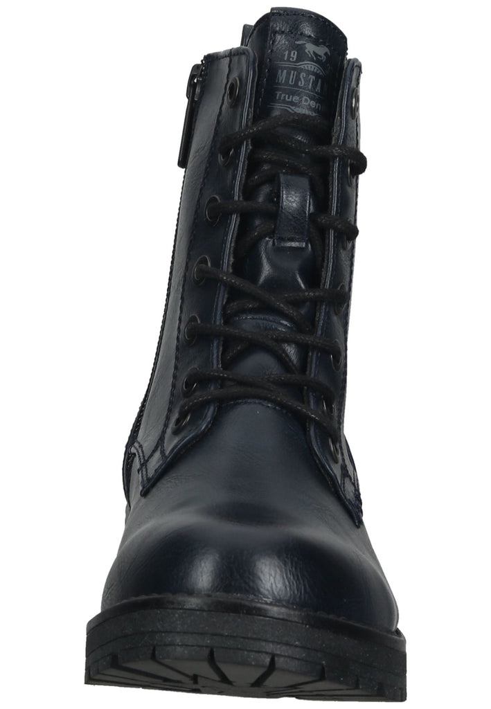 Mustang Stiefelette Lederimitat Navy