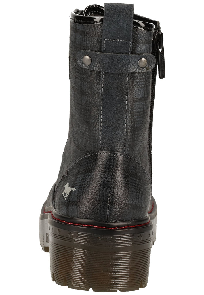 Mustang Stiefelette Lederimitat Navy
