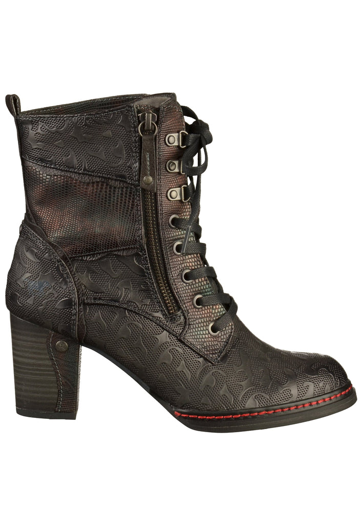 Mustang Stiefelette Lederimitat Navy