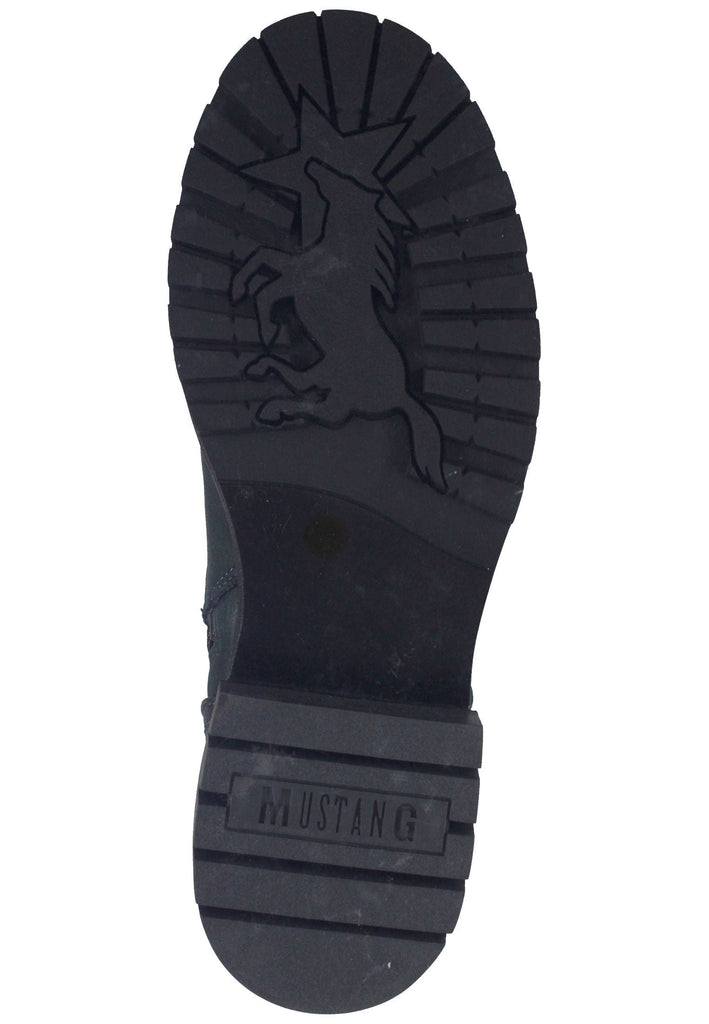 Mustang Stiefelette Lederimitat Petrol