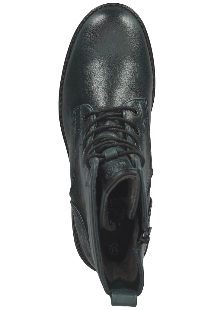 Mustang Stiefelette Lederimitat Petrol