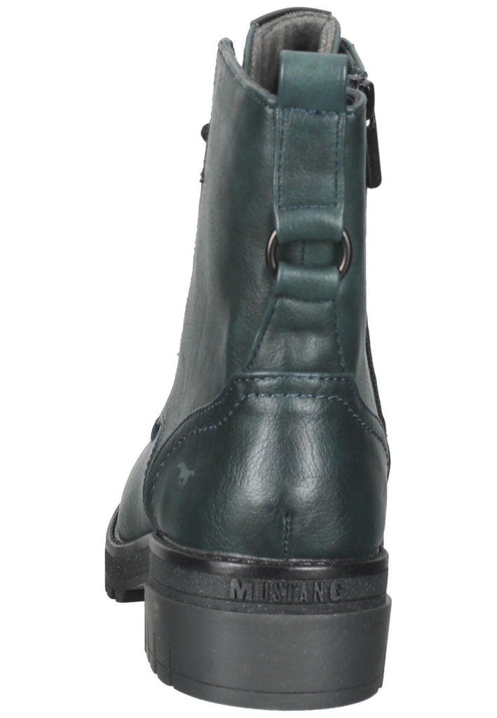 Mustang Stiefelette Lederimitat Petrol