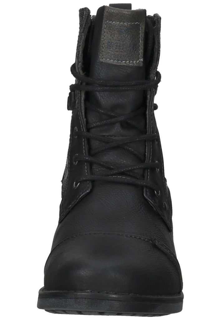 Mustang Stiefelette Lederimitat Schwarz