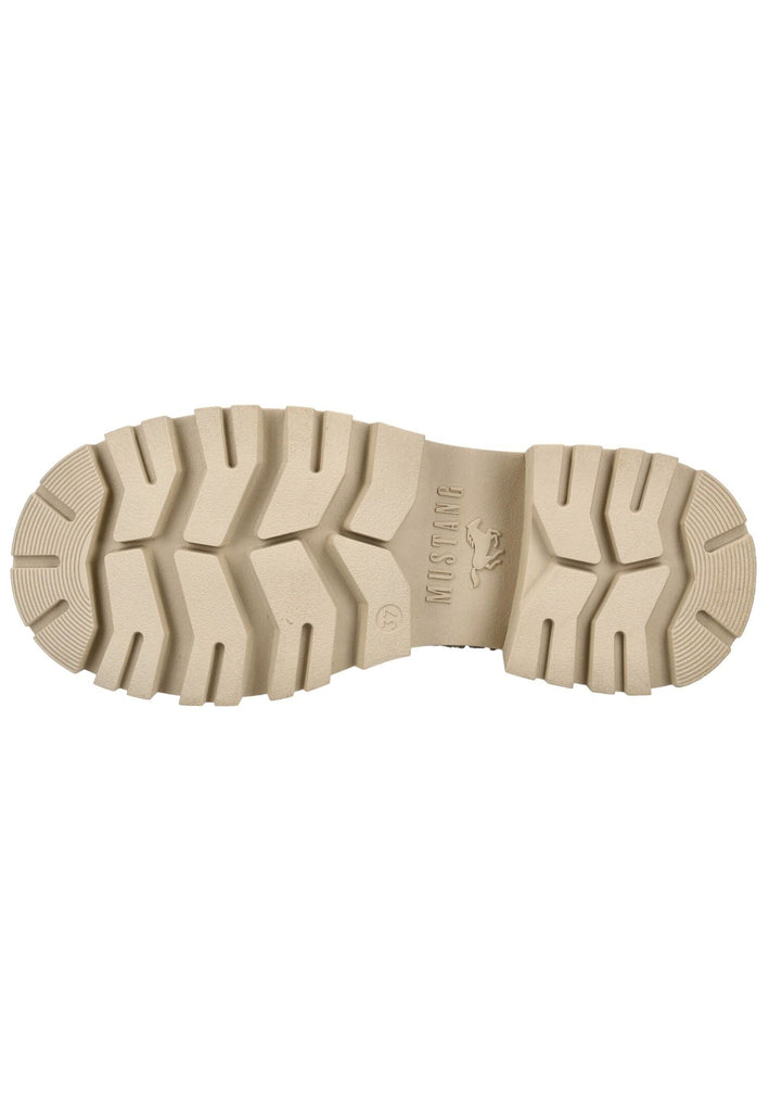 Mustang Stiefelette Lederimitat/Textil Beige Warmfutter