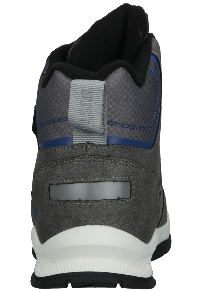 Mustang Stiefelette Lederimitat/Textil Dunkelgrau Warmfutter