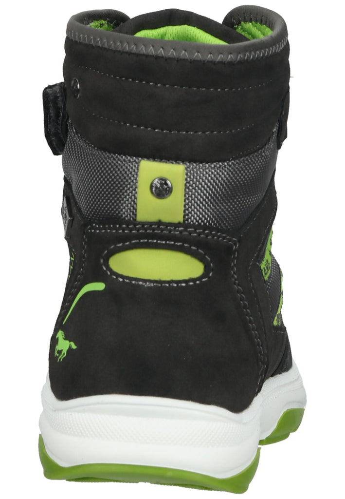 Mustang Stiefelette Lederimitat/Textil Dunkelgrau Warmfutter