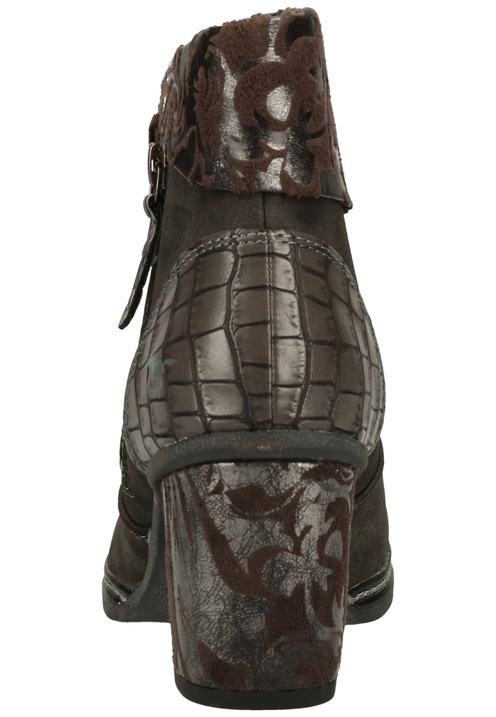 Mustang Stiefelette Lederimitat/Textil Dunkelgrau Warmfutter