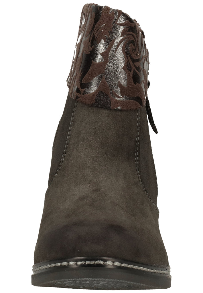 Mustang Stiefelette Lederimitat/Textil Dunkelgrau Warmfutter