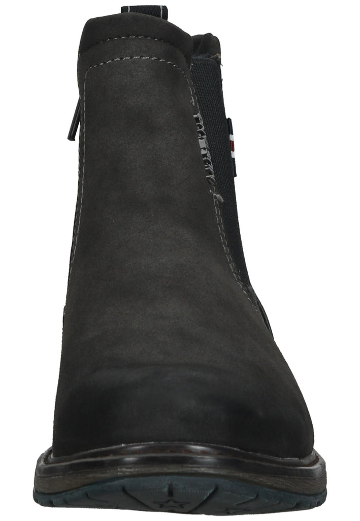 Mustang Stiefelette Lederimitat/Textil Graphit Warmfutter