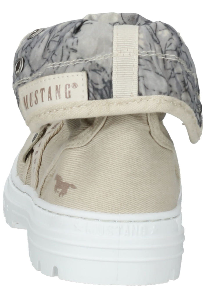 Mustang Stiefelette Lederimitat/Textil Ivory