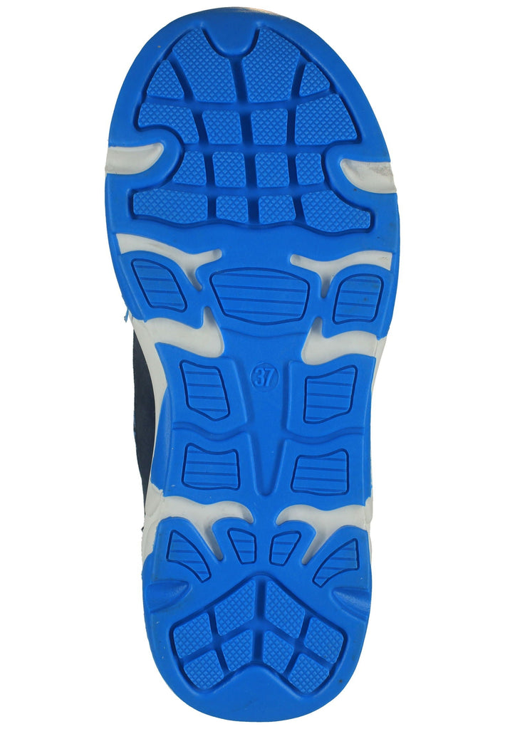 Mustang Stiefelette Lederimitat/Textil Navy Warmfutter