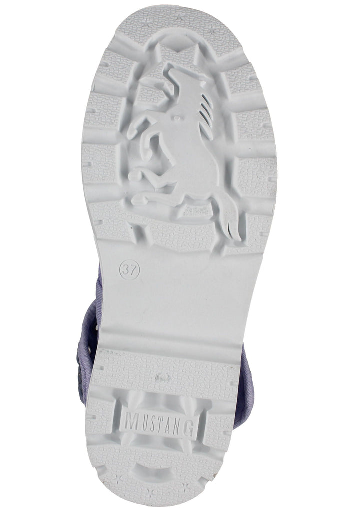 Mustang Stiefelette Lederimitat/Textil Purple