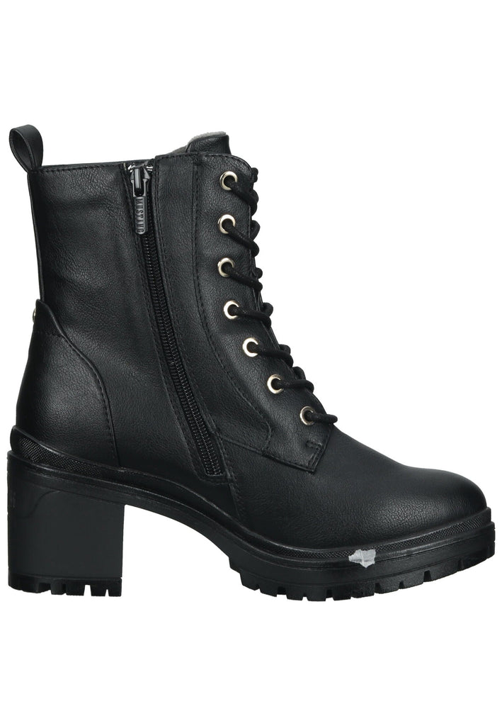 Mustang Stiefelette Lederimitat/Textil Schwarz