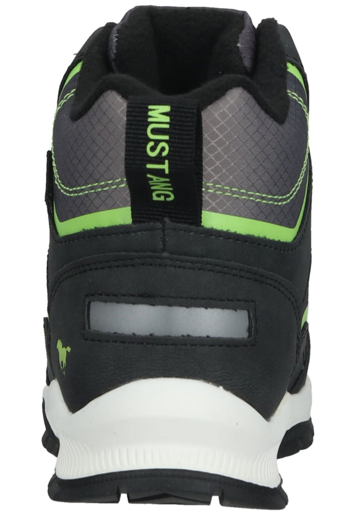 Mustang Stiefelette Lederimitat/Textil Schwarz