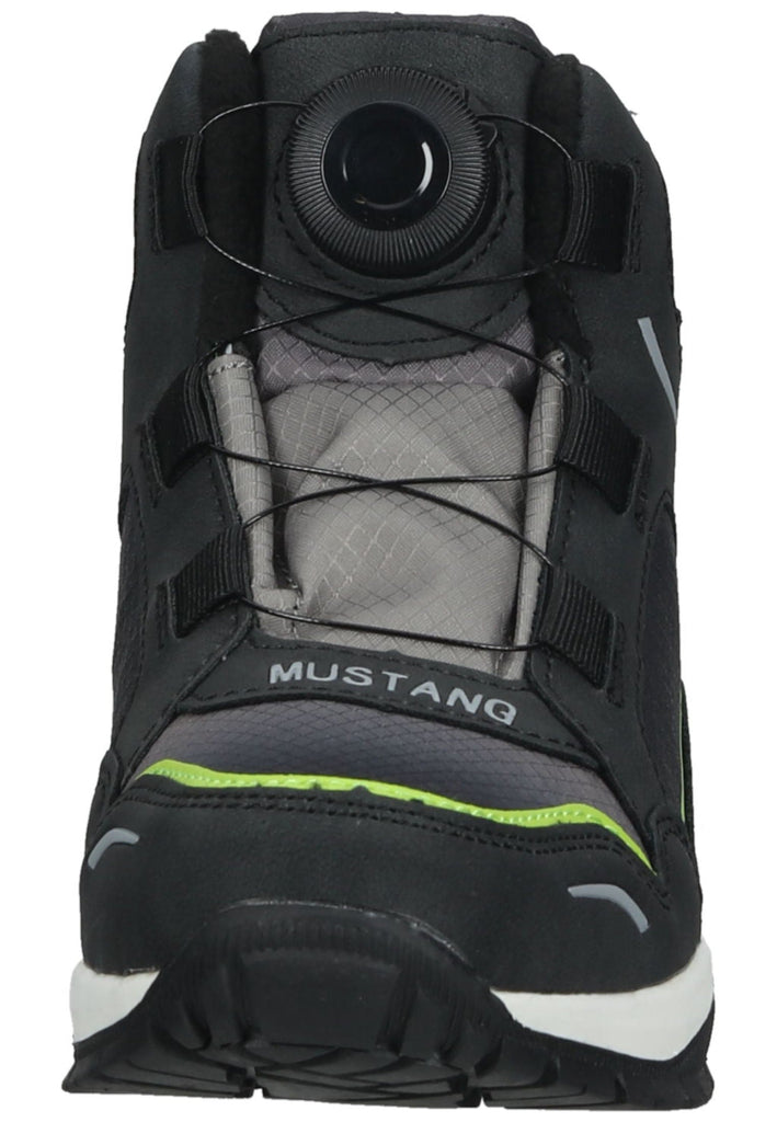 Mustang Stiefelette Lederimitat/Textil Schwarz