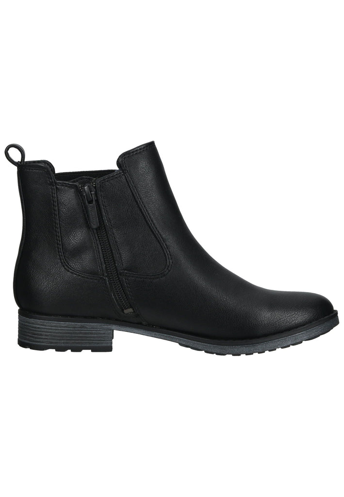 Mustang Stiefelette Lederimitat/Textil Schwarz