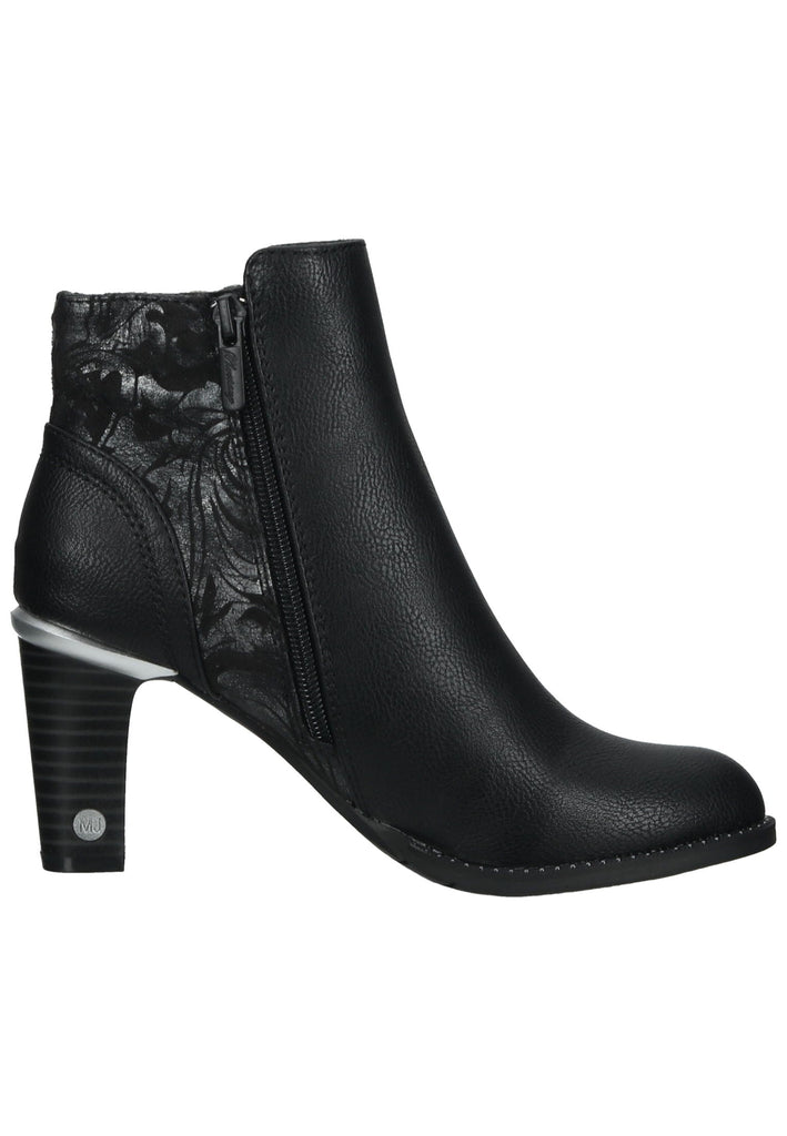Mustang Stiefelette Lederimitat/Textil Schwarz