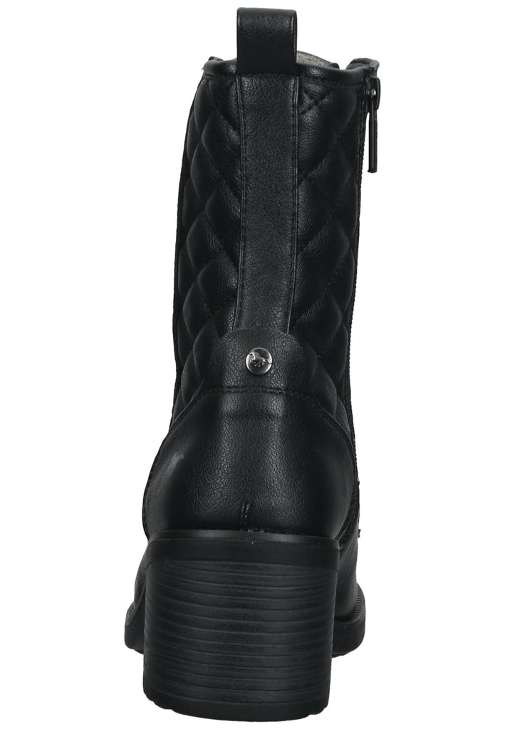 Mustang Stiefelette Lederimitat/Textil Schwarz